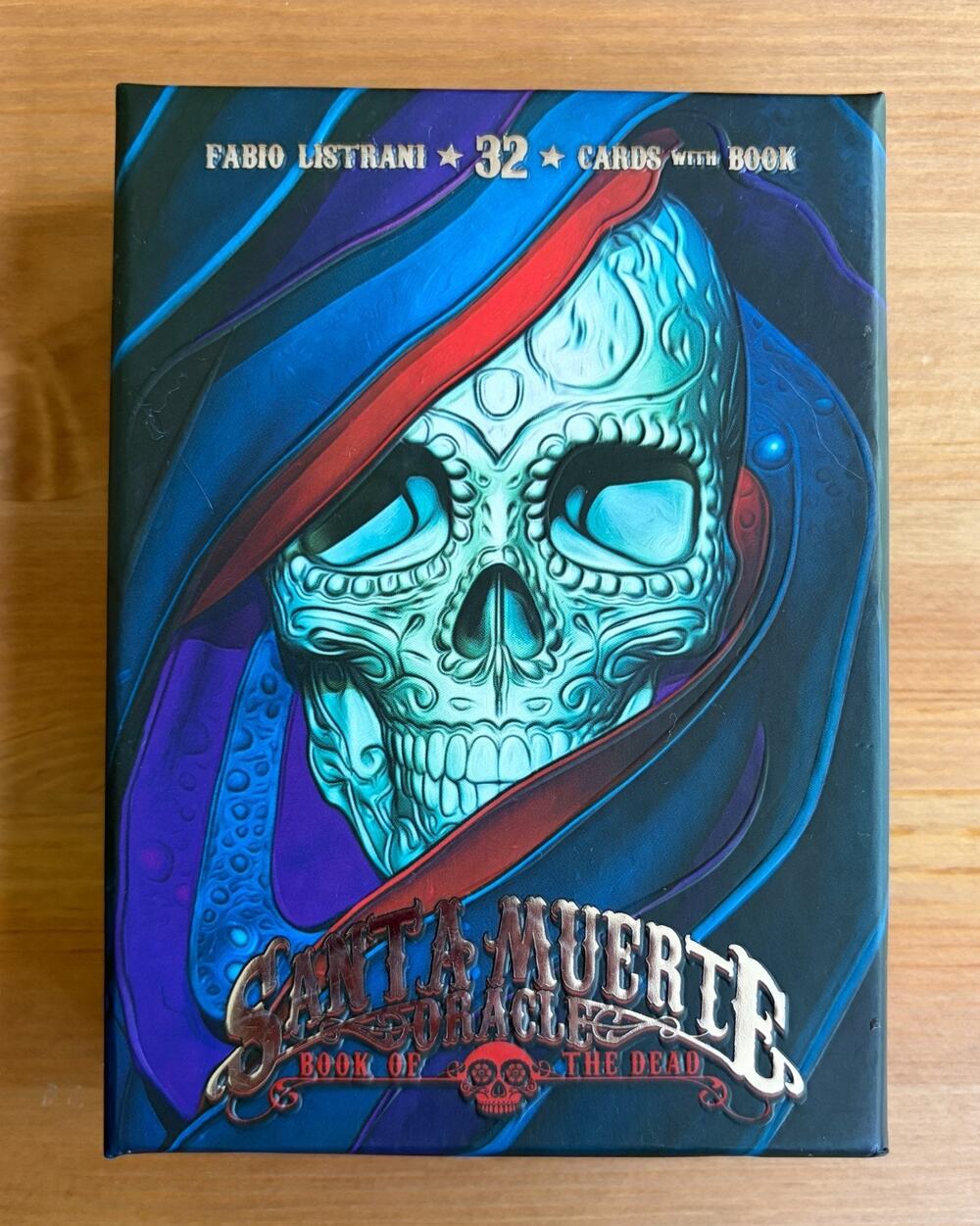 Santa Muerte Oracle Fabio Listrani Lo Scarabeo 32 Card Deck Book Gothic